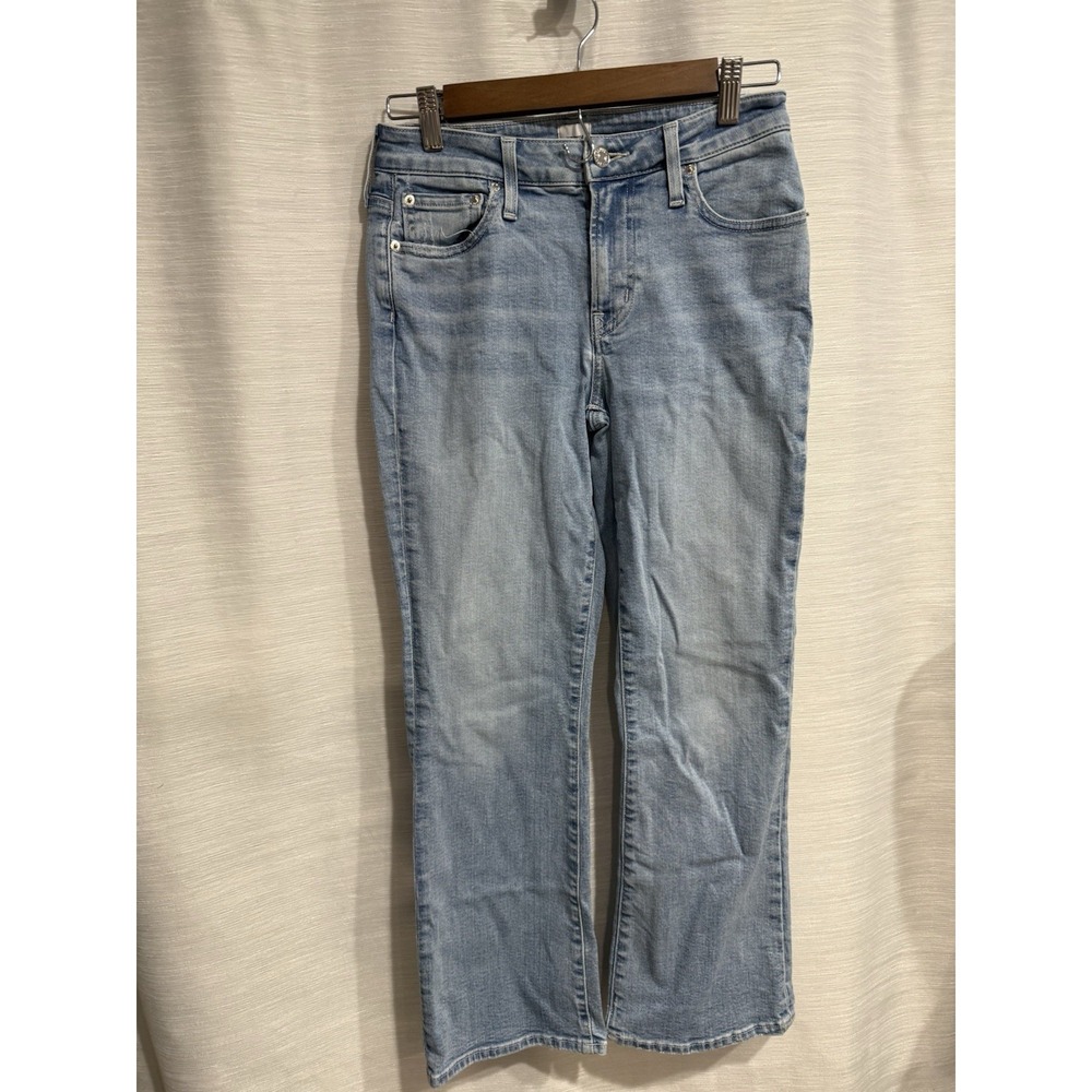 Edwin CAI Classic Straight Jeans in Blue Shield Size 26 Button Fly Light Wash